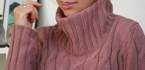 Turtleneck sweater winter, cuddly sweater, turtleneck sweater, knit sweater with turtleneck, sweater big collar ladies blogger germany Bavaria